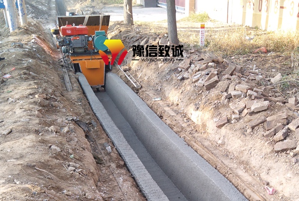 矩形邊溝成型機